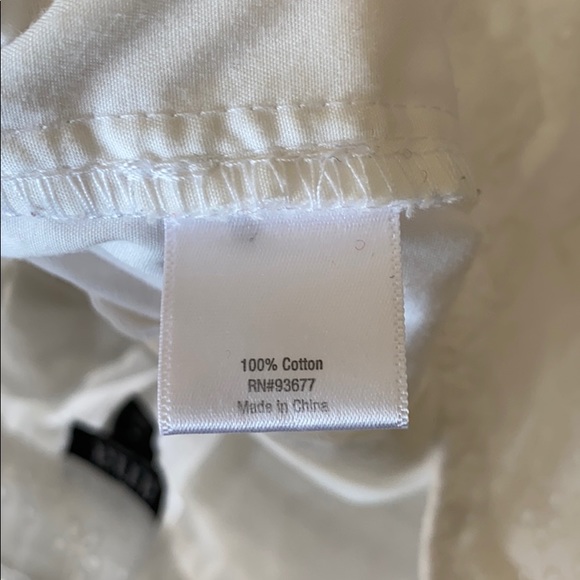 White Eyelet Shorts - Picture 4 of 4